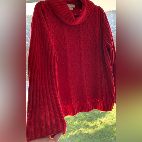 🐢Tradition country collection Cowl Turtle Neck Sweater - Picture 9 of 10